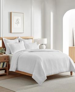 Комплект постельного белья Reede из муслиновой ткани, 2 предмета, размер Twin/Twin XL Levtex, Bright White