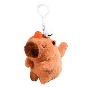 Janepson Плюшевый кулон капибара Brown Dolls высота 12см