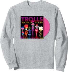 Толстовка «Тролли: Мировое турне», синяя Trolls
