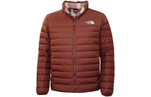 Пуховик мужской красный The North Face, красный
