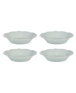 Набор из 4 французских мисок для пасты Perle Lenox, синий