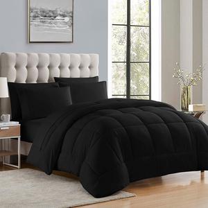 BesBedding Комплект постельного белья Bed-in-a-Beg King Black из египетского хлопка Black