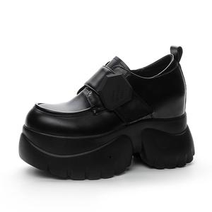 Женские лоферы Shangjinni черные/бежевые/коричневые