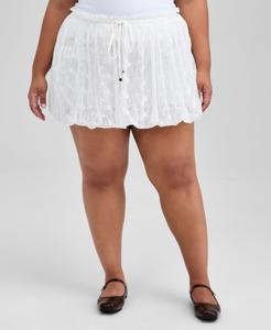 Модная мини-юбка большого размера с кружевом и пышным подолом And Now This, Calla Lily