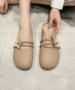 Мюли с цветочным дизайном и ремешком Aimoha - Select -, цвет Beige