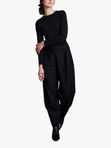 Брюки расслабленного кроя с зауженным низом EAST 42ND, Black