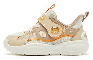 QIAODAN Anti Kick Cushioning Low top детские повседневные кроссовки Ivory Infant And Toddler