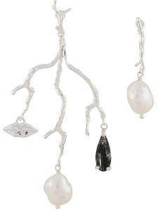 Серебряные серьги Reves de Reves в форме веток Wouters & Hendrix, серебряный