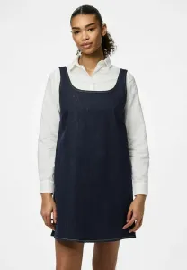 Спенсер франса в джинсах Pieces, Dark Blue Denim