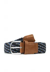 Плетеный пояс андерса Indicode Jeans, Navy