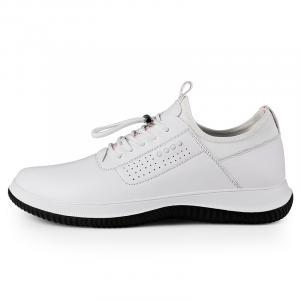 XIMO BULL Мужские повседневные кроссовки низкие черно-белые белые, цвет White