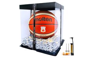 Molten Баскетбольный мяч PU оранжевый/черный/бежевый размер 6 тренировочный женский