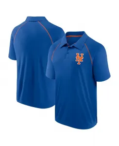 Мужская поло с регланными рукавами Royal New York Mets Strong Alone Fanatics