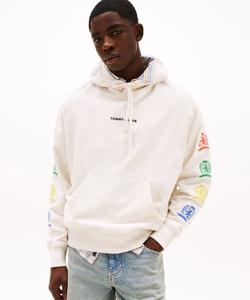 Свободная толстовка с эмблемой университетской команды