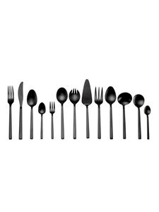Набор столовых приборов Линус из 68 предметов черного цвета Echtwerk