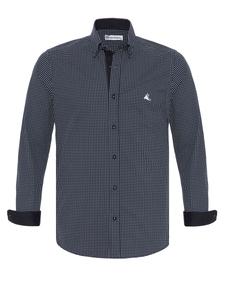 Рубашка обычного кроя на пуговицах Dandalo Cristophe, темно-синий