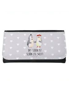 Кошелек Mr. & Mrs. Panda, серый пастельный