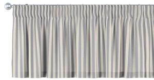 Короткая штора Dekoria Quadro, 390x1x40 см, синий