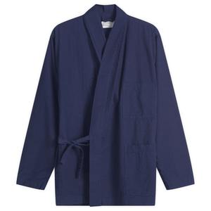 Рабочая куртка Kyoto из ткани сирсакер Universal Works, индиго