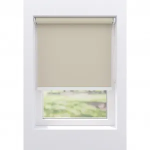 Затемняющая рулонная штора мой дом «Lea», затемняющая, энергосберегающая, с сверлением/без сверления, свободно висит My Home, цвет beige/beige + weiß