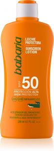 Солнцезащитное водостойкое солнцезащитное молочко SPF 50 Babaria, 200 мл