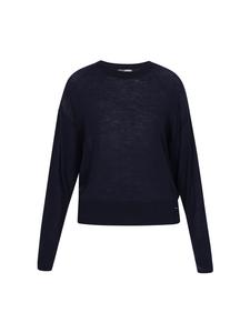 DreiMaster Женский пуловер темно-синего цвета
