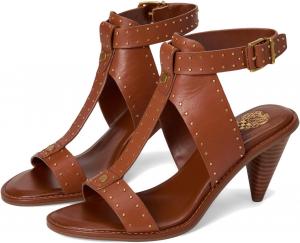 Туфли Vince Camuto Faunie Studded Cone Heel Sandals, Whiskey