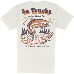Футболка Sendero Provisions Co Del Norte Sendero Provisions Co, Vintage White/Green Print