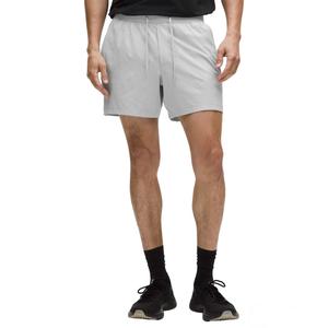 Спортивные шорты 5' Men's Lululemon, waterdrop серебро/sild