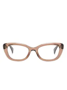 Очки в оправе 'кошачий глаз' Kenzo, коричневый