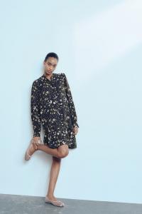 Платье из вискозы с узором H&M, мультиколор