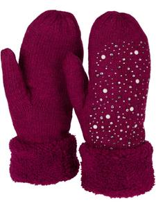 Перчатки styleBREAKER, цвет bordeaux/rot