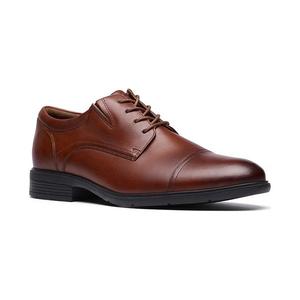 Кожаные туфли Steadwell для мужчин Clarks, Dark Tan Leather