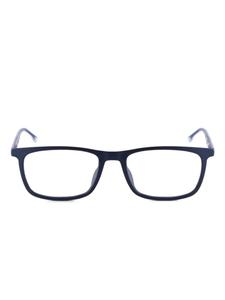 Солнцезащитные очки BOSS с прямоугольной оправой и клипсой, синий