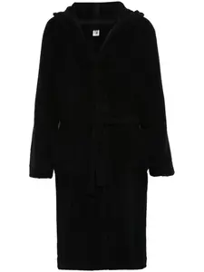 Махровый халат Moschino, черный