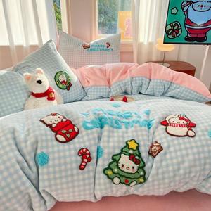 AVIVI Комплект постельного белья 1,2 м, 3 предмета, простыня 150x200 см