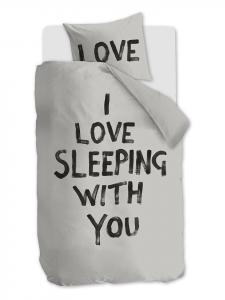 Beddinghouse Комплект постельного белья "Love Sleep" в бело-черной цветовой гамме