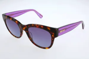 Солнцезащитные очки Just Cavalli JC759S 52 52W, цвет темно-голубой градиент «Гавана», Blue,purple