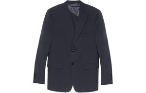 Ежеквартальные новинки деловой костюм мужской синий Dior, синий