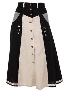 Юбка длиной до колена OS-Trachten, цвет natur