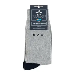 Носки Nza New Zealand Windward 2 pairs, серый