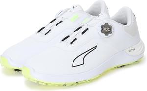 Мужские гольф-туфли Puma без шипов, белый/черный