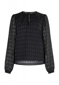 Блуза DreiMaster Langarm, черный