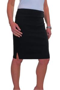 Юбка-карандаш длиной выше колена Paulo Due, черный