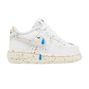Кроссовки Nike Force 1 LV8 3 TD 'Paint Splatter - White', белый