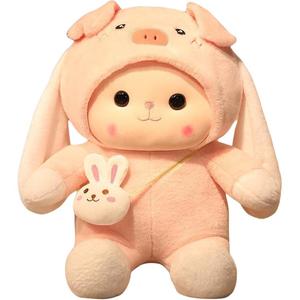 Плюшевая кукла милый кролик высота 45см/60см/75см/100см JINXIANGHE