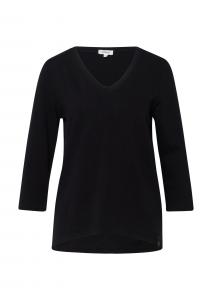 s.Oliver Лонгслив в черном цвете