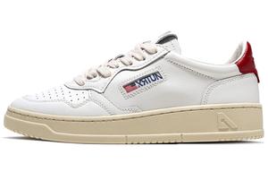 Medalist кожаный низкий белый красный Autry