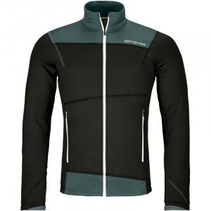 Под курткой флисовая легкая куртка м Ortovox, черный