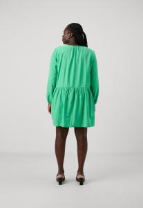 Дневное платье CARKADERA V NECK KNEE DRESS ONLY Carmakoma, зеленый